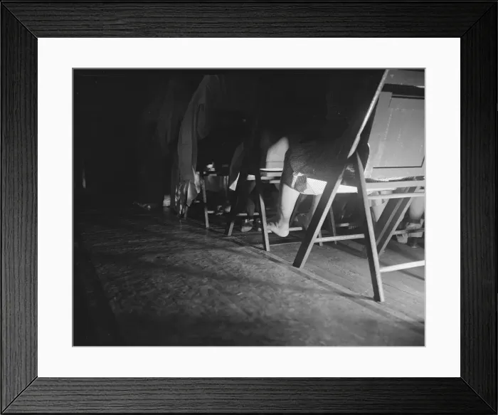 Framed Print : As in Moses time, members of the St. Martins Spiritual Church remove... Washington, D.C. 1942. Creator: Gordon Parks Framed Print : As in Moses time, members of the St. Martins Spiritual Church remove... Washington, D.C. 1942. Creator: Gordon Parks