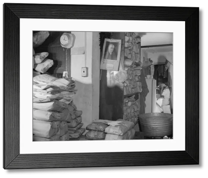 Framed Print : Interior of a Chinese laundry located under the apartment of... Washington, D.C. 1942. Creator: Gordon Parks Framed Print : Interior of a Chinese laundry located under the apartment of... Washington, D.C. 1942. Creator: Gordon Parks
