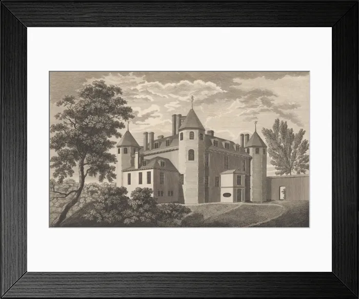 Framed Print : West Wickham Court in the County of Kent, from Edward Hasted s, The History and Topogra... 1777-90. Creator: Anon Framed Print : West Wickham Court in the County of Kent, from Edward Hasted s, The History and Topogra... 1777-90. Creator: Anon