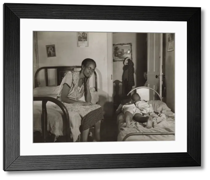 Framed Print : Mrs. Ella Watson, who has been a government charwoman... Washington, D.C. 1942. Creator: Gordon Parks Framed Print : Mrs. Ella Watson, who has been a government charwoman... Washington, D.C. 1942. Creator: Gordon Parks