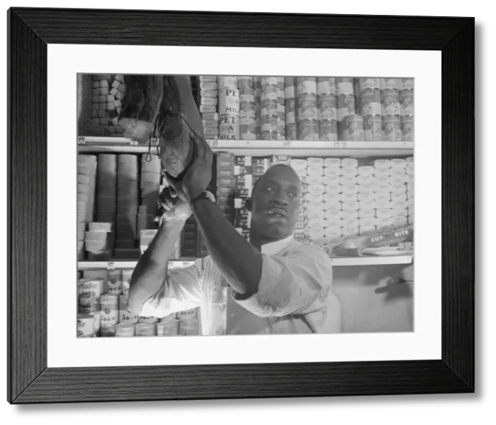Framed Print : Mr. J. Benjamin, a store owner, Washington, D. C. 1942. Creator: Gordon Parks Framed Print : Mr. J. Benjamin, a store owner, Washington, D. C. 1942. Creator: Gordon Parks