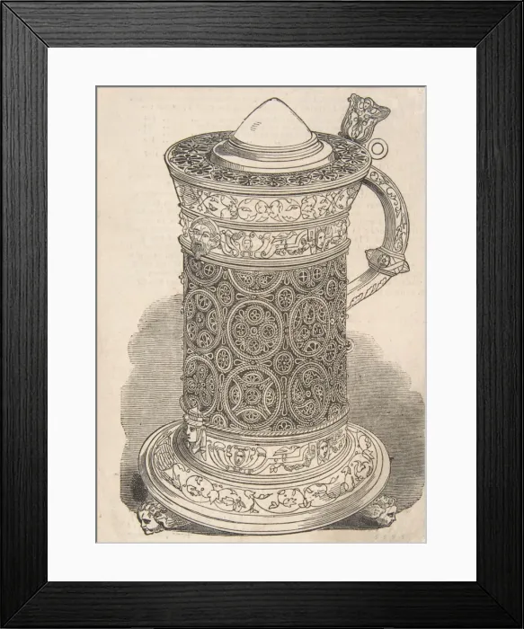 Framed Print : Poison Cup - 16th century, second half 19th century. second half 19th century. Creator: Anon Framed Print : Poison Cup - 16th century, second half 19th century. second half 19th century. Creator: Anon