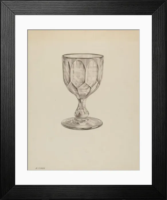 Framed Print : Goblet, c. 1939. Creator: Michael Fenga Framed Print : Goblet, c. 1939. Creator: Michael Fenga