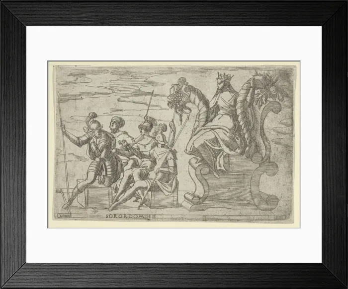 Framed Print : Soror Domin Il, 16th century. 16th century. Creator: Anon Framed Print : Soror Domin Il, 16th century. 16th century. Creator: Anon