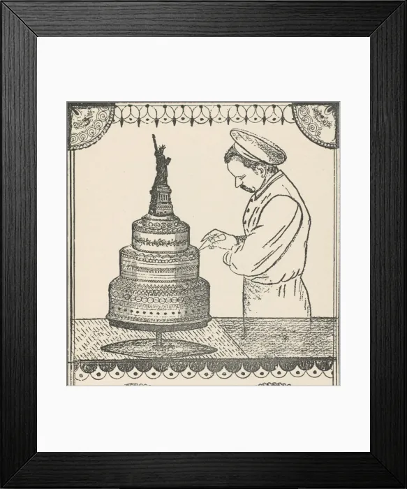 Framed Print : Ornamental Confectionery and Practical Assistant to the Art of Baking, 1893. Creator: Herman Hueg Framed Print : Ornamental Confectionery and Practical Assistant to the Art of Baking, 1893. Creator: Herman Hueg