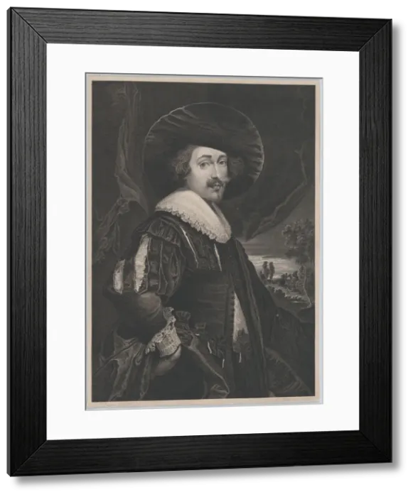 Framed Print : Portrait of a Spanish officer, 1813. Creator: James Fittler Framed Print : Portrait of a Spanish officer, 1813. Creator: James Fittler