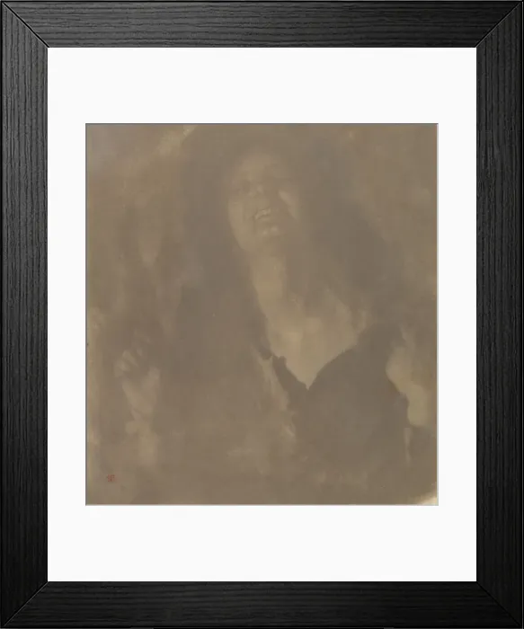 Framed Print : A Bacchante, 1899. Creator: Joseph Turner Keiley Framed Print : A Bacchante, 1899. Creator: Joseph Turner Keiley