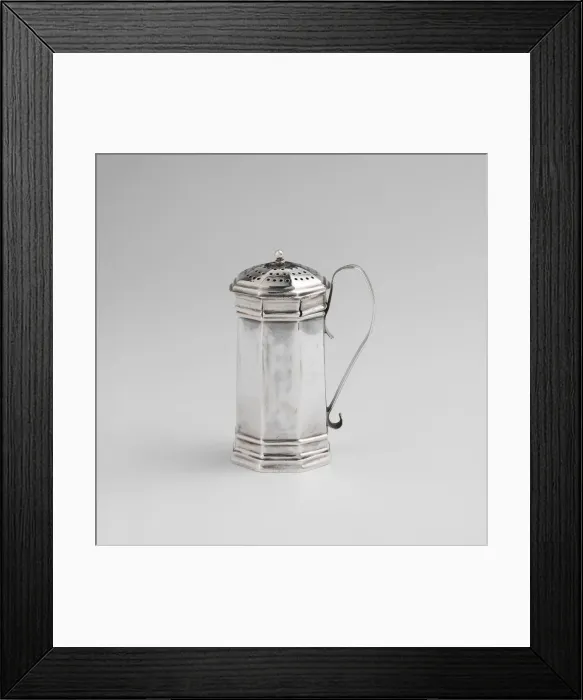 Framed Print : Pepper Box, 1720-1735. Creator: Moody Russell Framed Print : Pepper Box, 1720-1735. Creator: Moody Russell