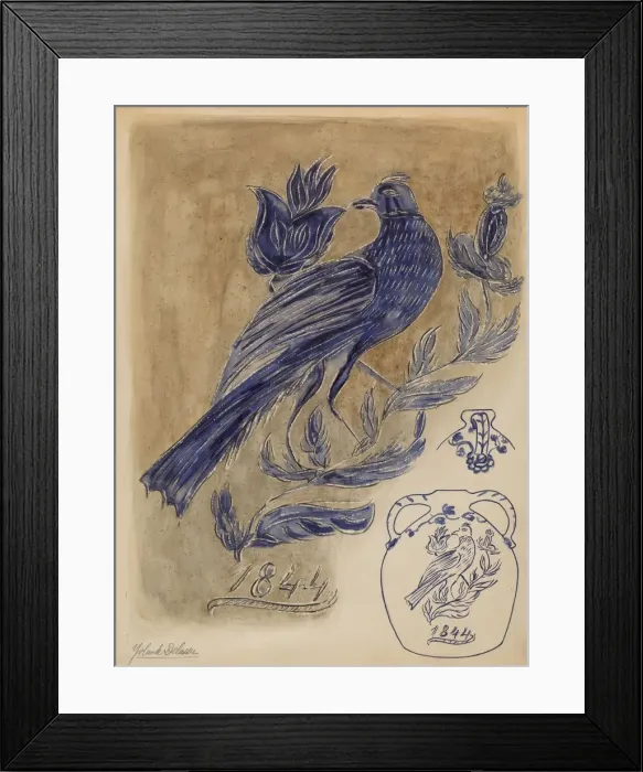 Framed Print : Jug, c. 1937. Creator: Yolande Delasser Framed Print : Jug, c. 1937. Creator: Yolande Delasser