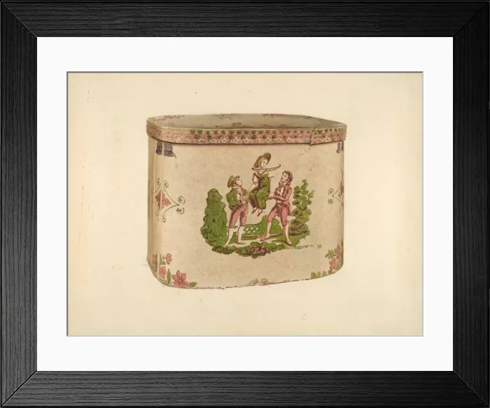 Framed Print : Bandbox, c. 1939. Creator: Walter Doran Framed Print : Bandbox, c. 1939. Creator: Walter Doran