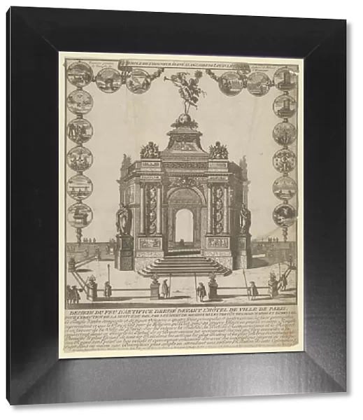 The Temple of Honor of the Glory of Louis le Grand, 1689. 1689. Creator: Anon