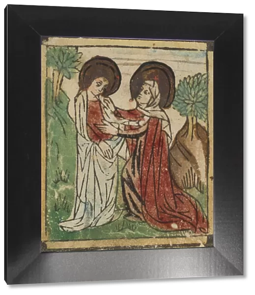 The Visitation (Schr. 59), 15th century. 15th century. Creator: Anon