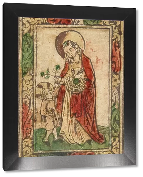 St. Dorothea, 15th century. 15th century. Creator: Anon