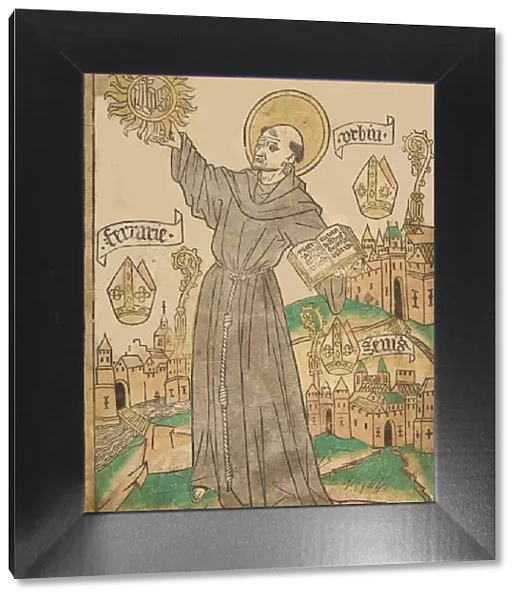 Saint Bernardino of Siena, ca. 1465. ca. 1465. Creator: Anon