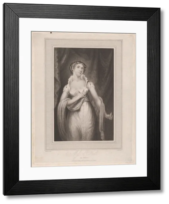 Framed Print : Miss O Neill as Juliet, May 29, 1815. Creator: James Godby Framed Print : Miss O Neill as Juliet, May 29, 1815. Creator: James Godby