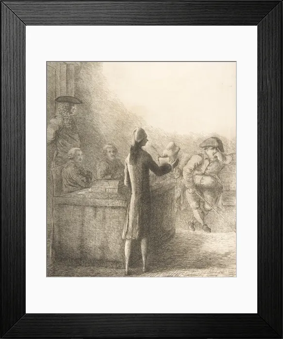 Framed Print : Cicero in Catilinam, March 17, 1785. Creator: James Sayers Framed Print : Cicero in Catilinam, March 17, 1785. Creator: James Sayers