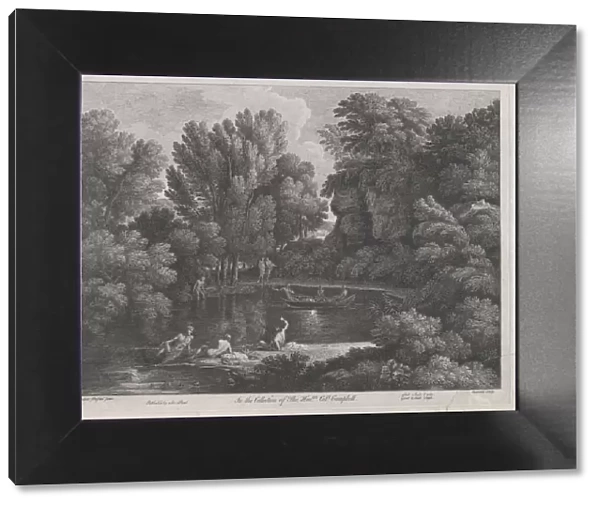 Landscape, 1743. Creator: Jean Baptiste Claude Chatelain