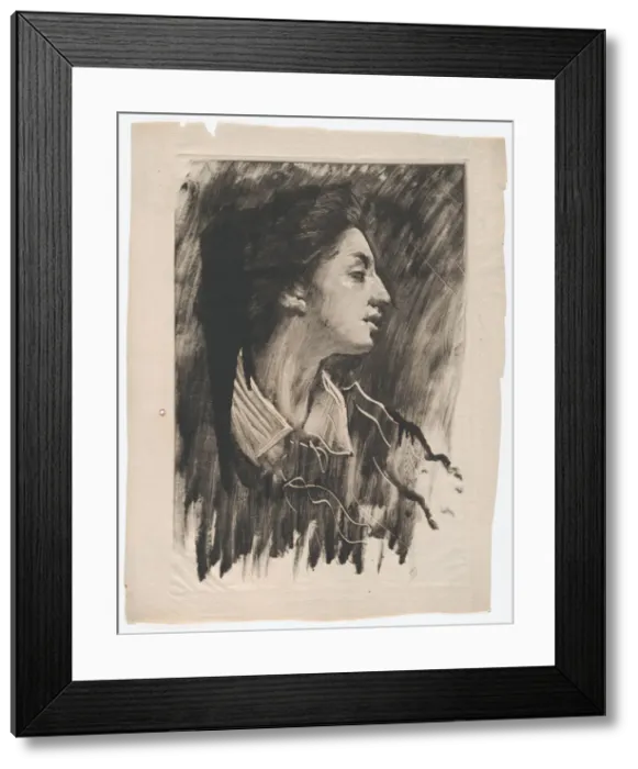 Framed Print : Elizabeth Alexander, ca. 1881. Creator: John White Alexander Framed Print : Elizabeth Alexander, ca. 1881. Creator: John White Alexander