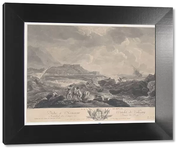 The Storm, ca. 1750-1800. Creator: Elisabeth Cousinet Lempereur