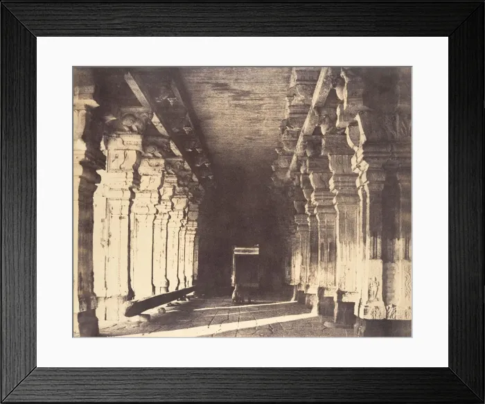 Framed Print : The Viravasuntarayan Mundapam, January-March 1858. Creator: Captain Linnaeus Tripe Framed Print : The Viravasuntarayan Mundapam, January-March 1858. Creator: Captain Linnaeus Tripe