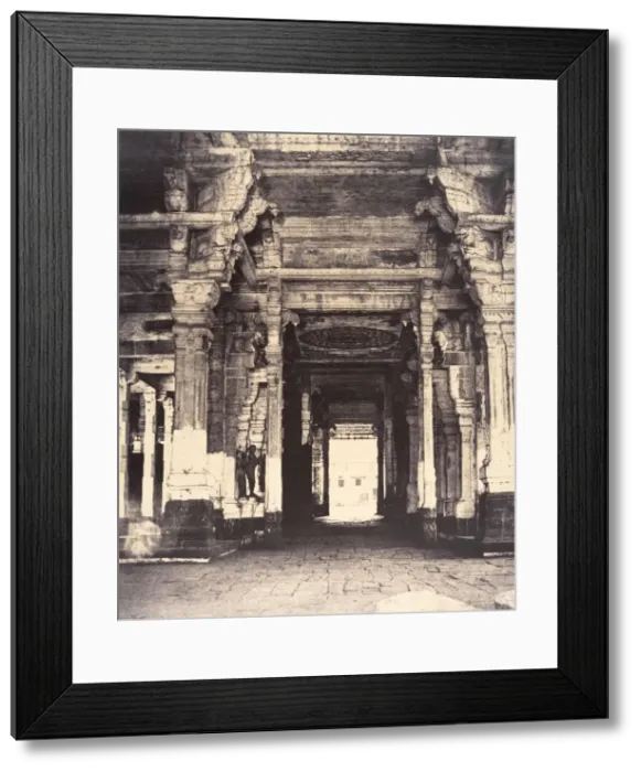Framed Print : The Muduramiar Mundapam, January-March 1858. Creator: Captain Linnaeus Tripe Framed Print : The Muduramiar Mundapam, January-March 1858. Creator: Captain Linnaeus Tripe