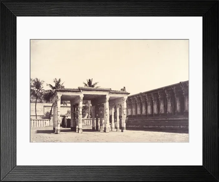 Framed Print : Tatta Suddhi Mundapam, January-March 1858. Creator: Captain Linnaeus Tripe Framed Print : Tatta Suddhi Mundapam, January-March 1858. Creator: Captain Linnaeus Tripe