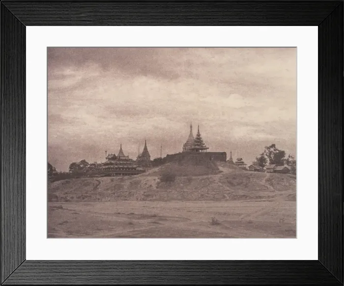 Framed Print : No. 7. Ye-nan-gyoung. Pagoda and Kyoung. August 14-16, 1855. Creator: Captain Linnaeus Tripe Framed Print : No. 7. Ye-nan-gyoung. Pagoda and Kyoung. August 14-16, 1855. Creator: Captain Linnaeus Tripe