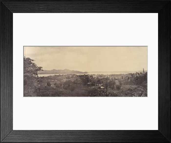 Framed Print : No. 1. Prome. General View. August 7, 1855. Creator: Captain Linnaeus Tripe Framed Print : No. 1. Prome. General View. August 7, 1855. Creator: Captain Linnaeus Tripe