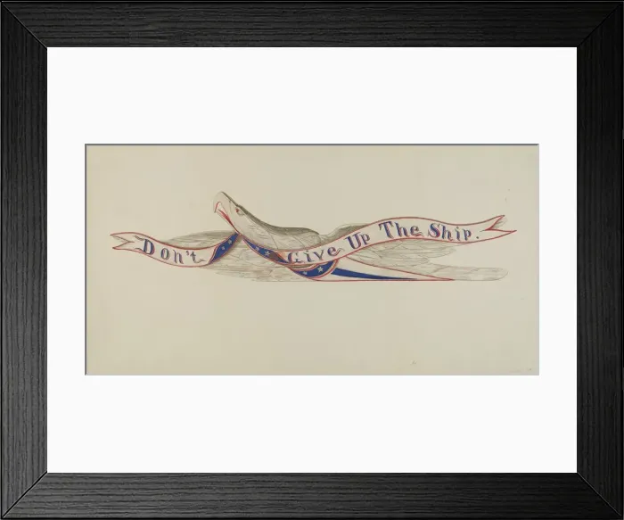 Framed Print : Carved Eagle, c. 1942. Creator: Alice Cosgrove Framed Print : Carved Eagle, c. 1942. Creator: Alice Cosgrove