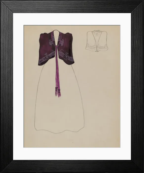 Framed Print : Cape, c. 1936. Creator: Charles Criswell Framed Print : Cape, c. 1936. Creator: Charles Criswell