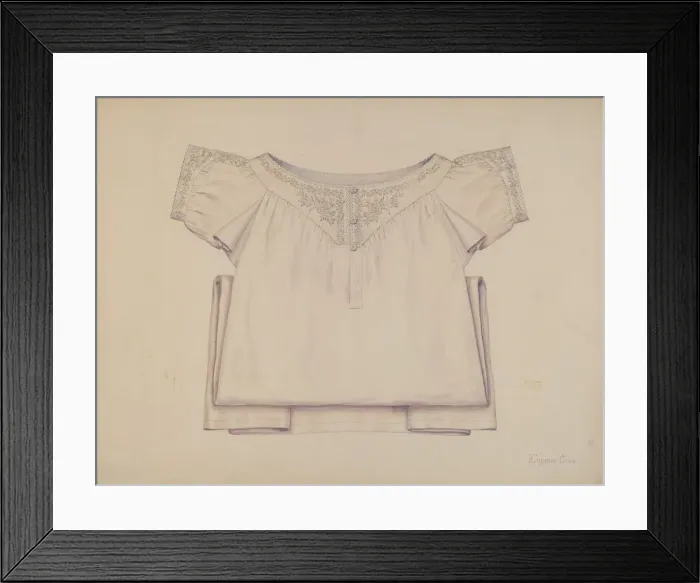 Framed Print : Chemise, c. 1938. Creator: Eugene Croe Framed Print : Chemise, c. 1938. Creator: Eugene Croe