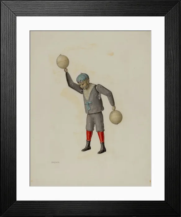 Framed Print : Mechanical Toy, c. 1937. Creator: Isidore Danziger Framed Print : Mechanical Toy, c. 1937. Creator: Isidore Danziger