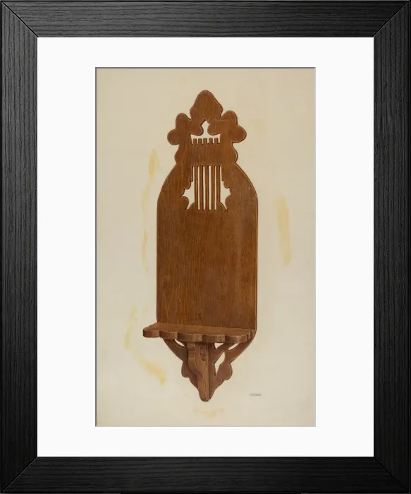 Framed Print : Clock Shelf, 1941. Creator: Isidore Danziger Framed Print : Clock Shelf, 1941. Creator: Isidore Danziger
