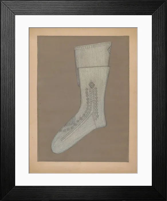 Framed Print : Stockings, c. 1937. Creator: Sylvia DeZon Framed Print : Stockings, c. 1937. Creator: Sylvia DeZon
