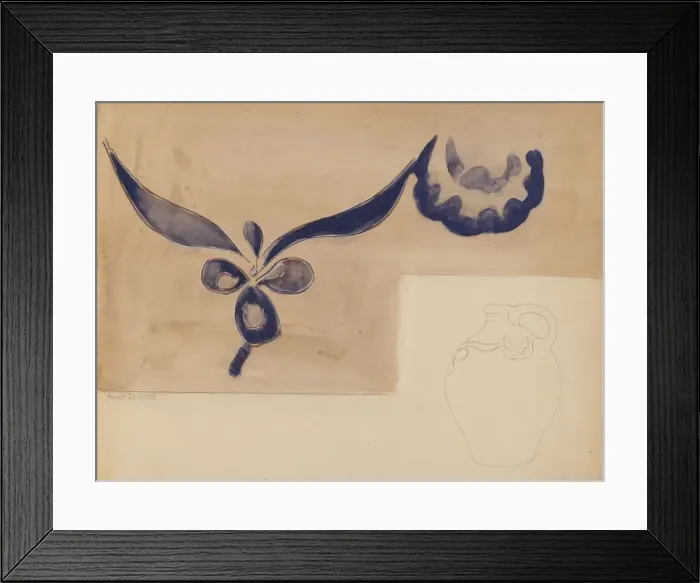 Framed Print : Jug, c. 1937. Creator: Yolande Delasser Framed Print : Jug, c. 1937. Creator: Yolande Delasser