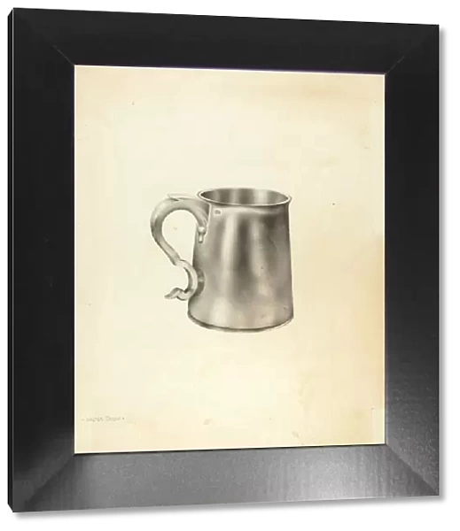 Silver Mug, c. 1938. Creator: Walter Doran