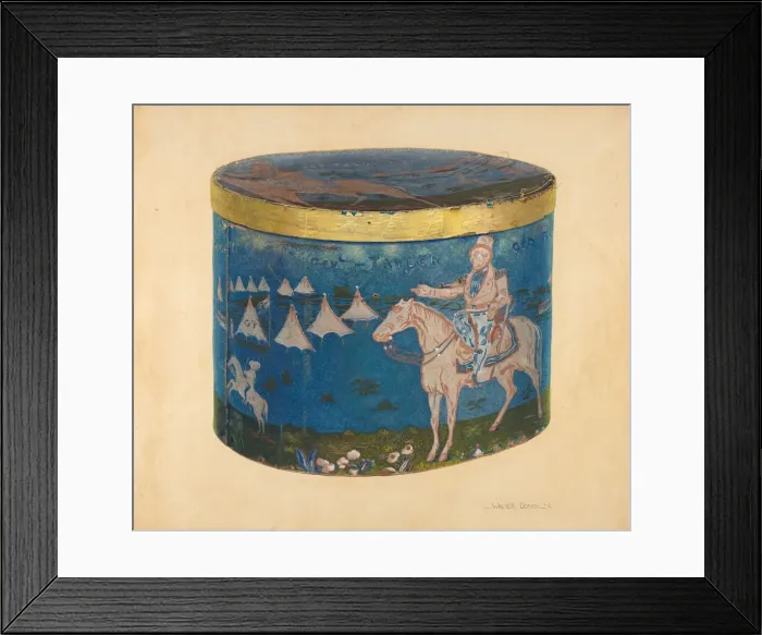 Framed Print : Bandbox, c. 1939. Creator: Walter Doran Framed Print : Bandbox, c. 1939. Creator: Walter Doran