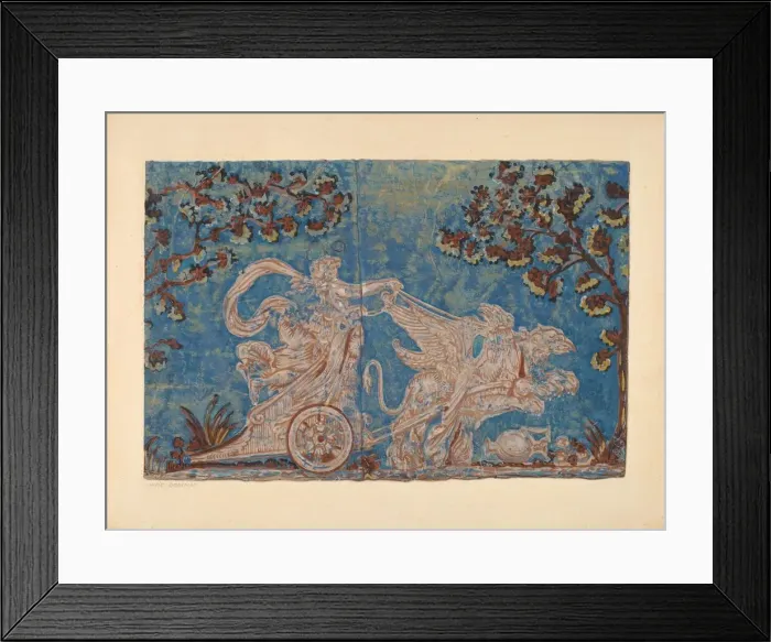 Framed Print : Bandbox (section), c. 1939. Creator: David Dorfman Framed Print : Bandbox (section), c. 1939. Creator: David Dorfman