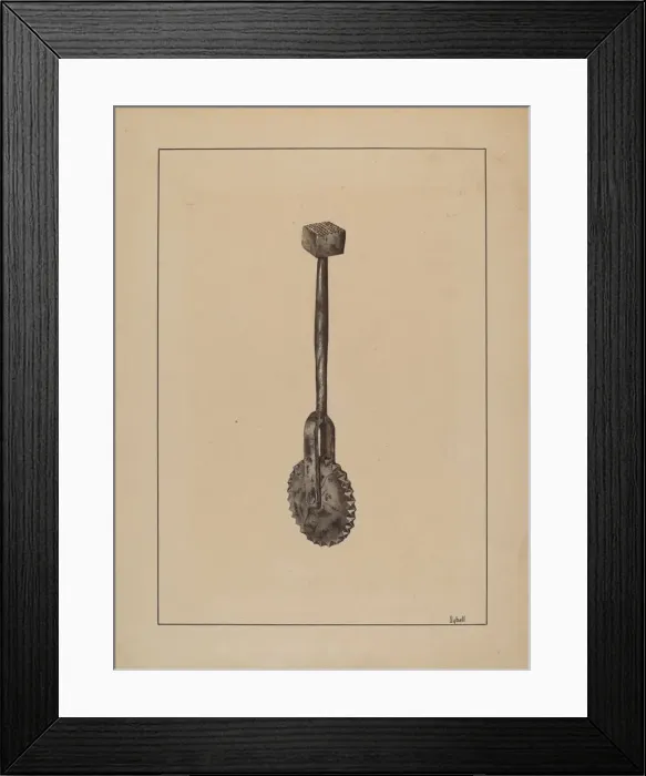 Framed Print : Pastry Jagger, c. 1937. Creator: Adelaide Dyball Framed Print : Pastry Jagger, c. 1937. Creator: Adelaide Dyball