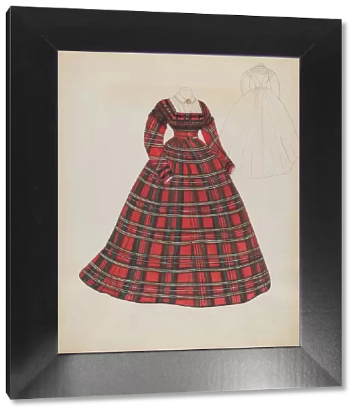 Dress, c. 1936. Creator: Hedwig Emanuel