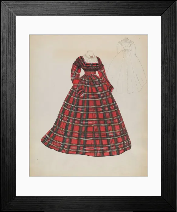 Framed Print : Dress, c. 1936. Creator: Hedwig Emanuel Framed Print : Dress, c. 1936. Creator: Hedwig Emanuel