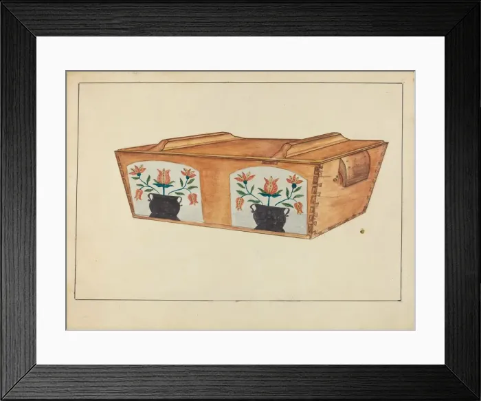 Framed Print : Dough Trough, c. 1939. Creator: Hedwig Emanuel Framed Print : Dough Trough, c. 1939. Creator: Hedwig Emanuel