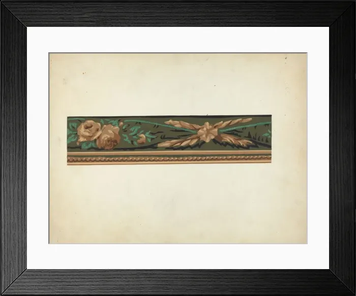 Framed Print : Wallpaper, c. 1939. Creator: Paul Farkas Framed Print : Wallpaper, c. 1939. Creator: Paul Farkas