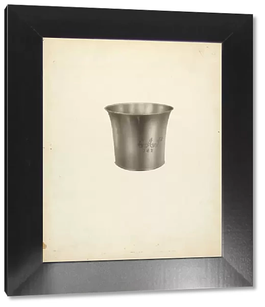 Silver Beaker, c. 1938. Creator: Michael Fenga
