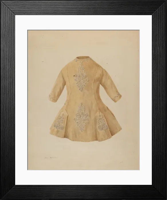 Framed Print : Childs Dress, c. 1938. Creator: Sara Garfinkel
