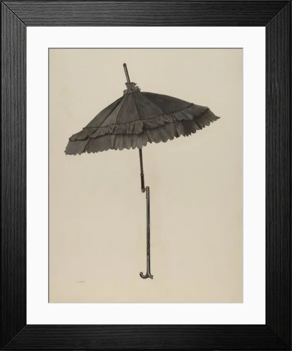 Framed Print : Sunshade, 1935 / 1942. Creator: Lee Hager Framed Print : Sunshade, 1935 / 1942. Creator: Lee Hager