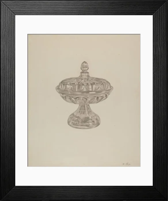 Framed Print : Compote, 1935 / 1942. Creator: Michael Fenga Framed Print : Compote, 1935 / 1942. Creator: Michael Fenga