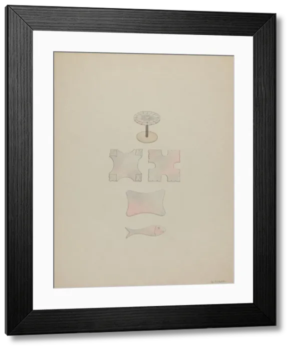 Framed Print : Thread Winds, c. 1937. Creator: Michael Fenga Framed Print : Thread Winds, c. 1937. Creator: Michael Fenga