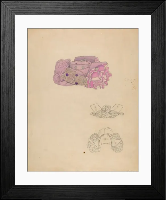 Framed Print : Hat, c. 1936. Creator: Catherine Fowler Framed Print : Hat, c. 1936. Creator: Catherine Fowler