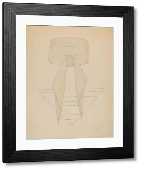 Framed Print : Cravat, c. 1937. Creator: Catherine Fowler Framed Print : Cravat, c. 1937. Creator: Catherine Fowler